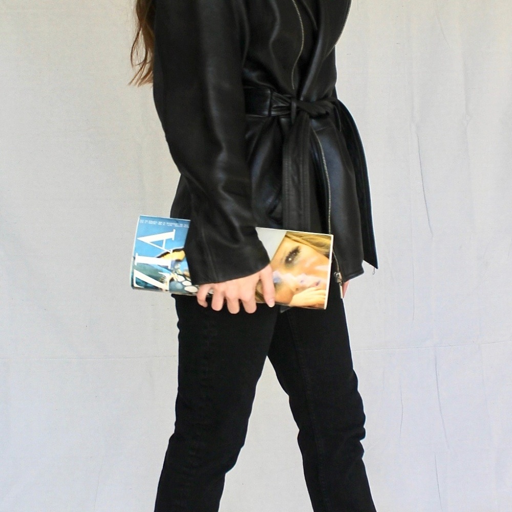 ⭐️Vintage Grazia magazine clutch made in Italy - Picture 2 of 8